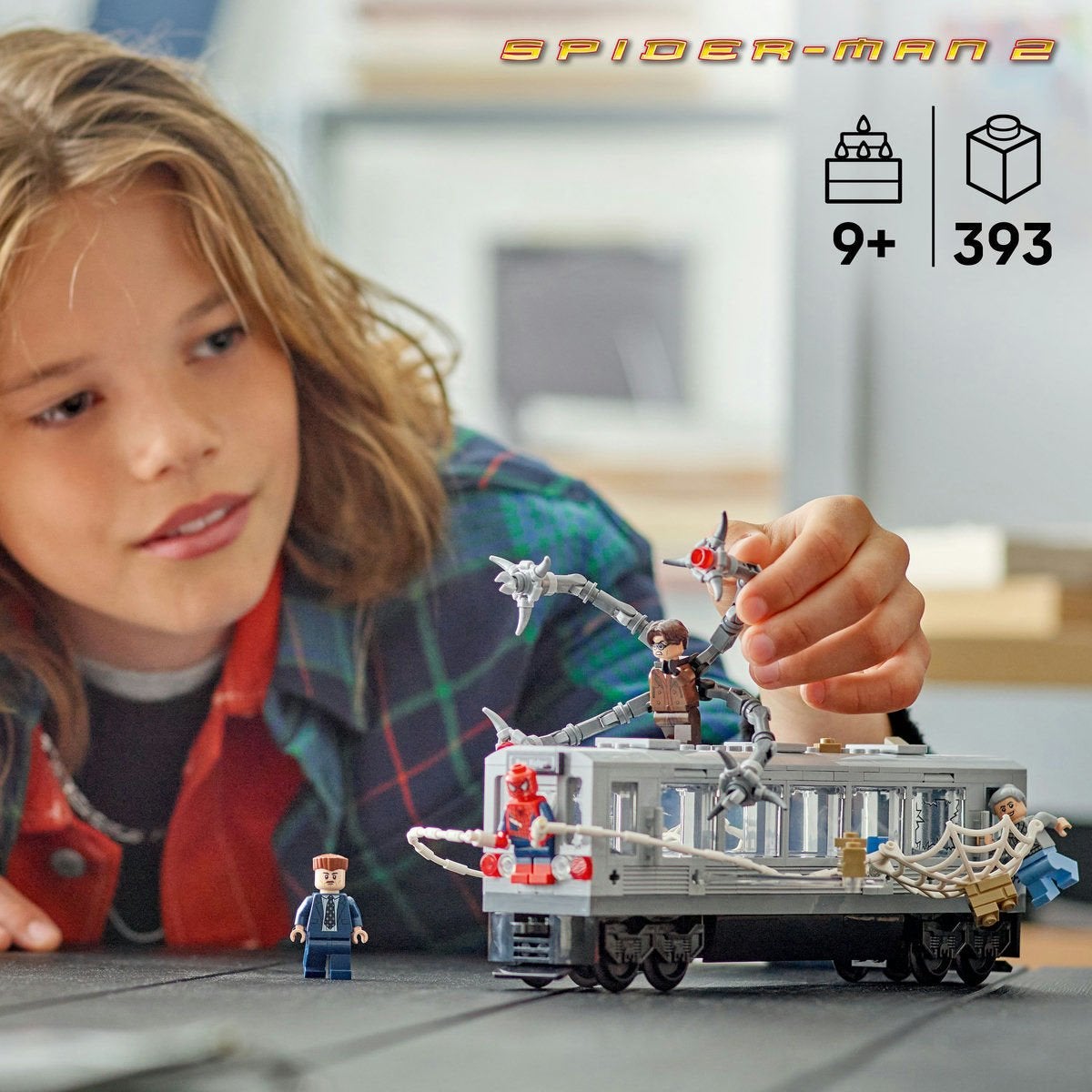 LEGO Super Heroes 76321, Spider-Man mot Doc Ock: t-banesekvensen