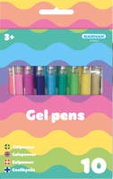 Gelpenner Pastell 10-pakning