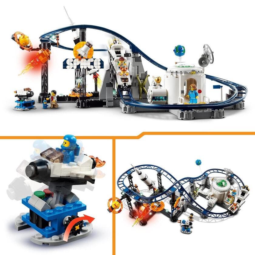 LEGO Creator 31142, Berg-og-dal-bane med romtema