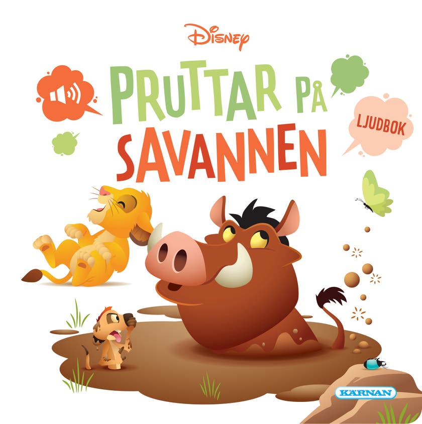 Prutt på savannen Lydbok