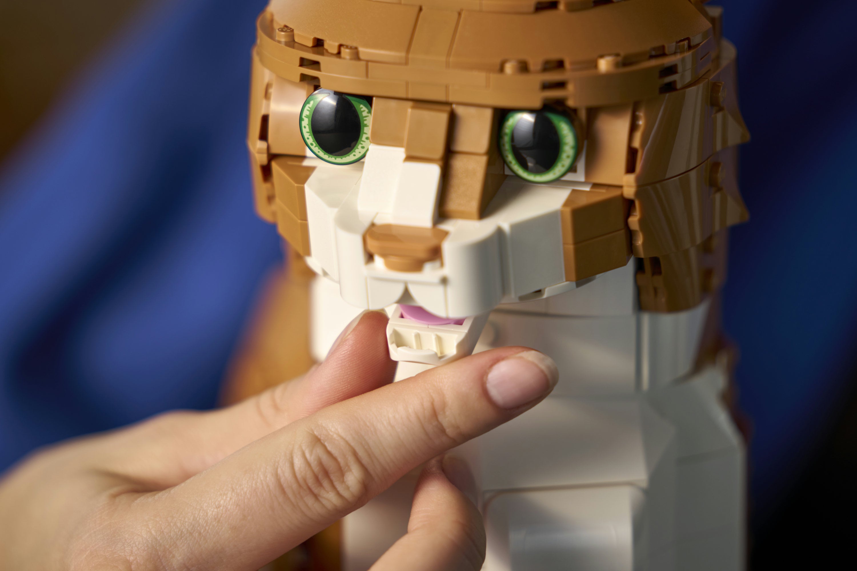 LEGO® Ideas Oransje katt, byggbar dyrefigur 21376