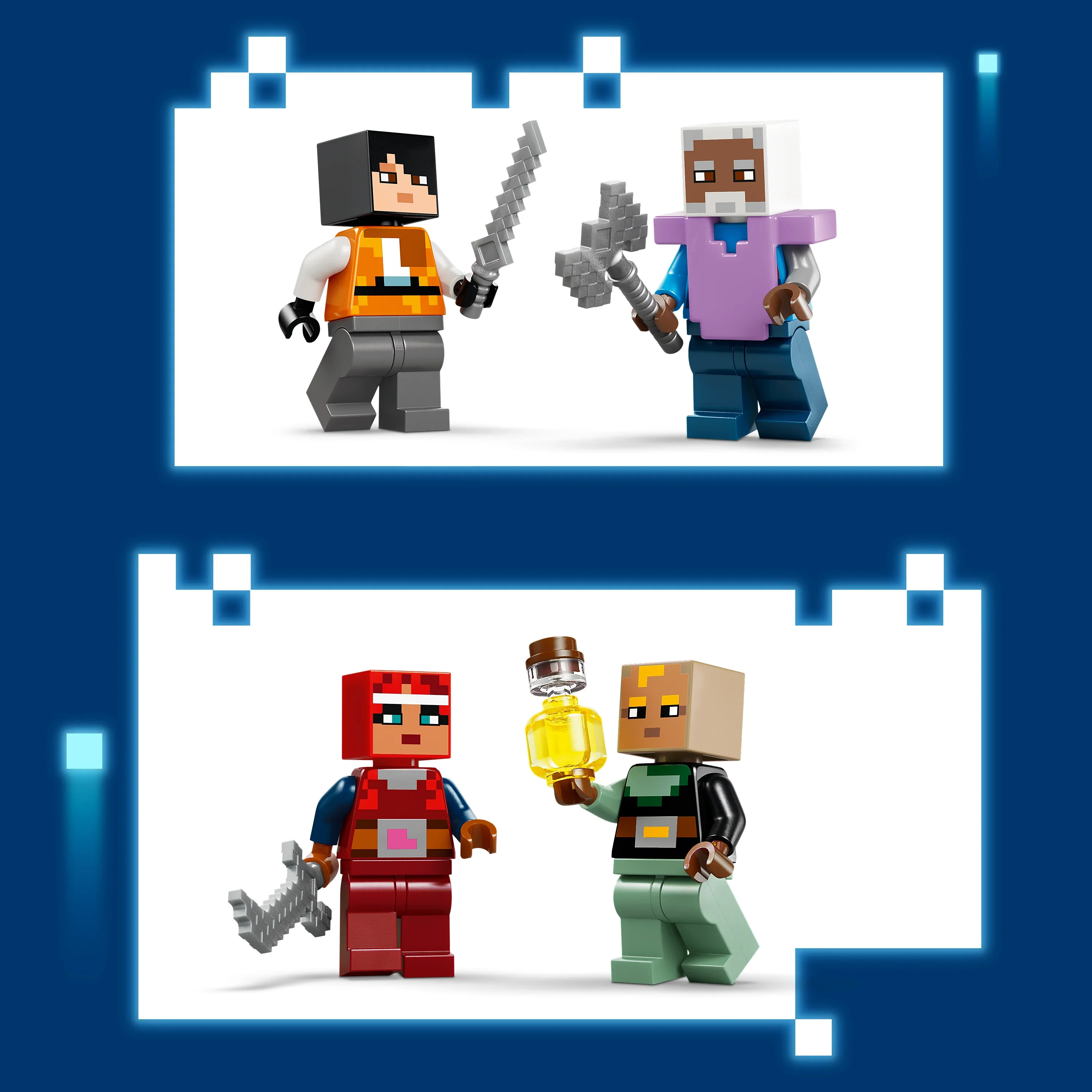LEGO® Minecraft 21591, Kampen mot den forvrengte vokteren