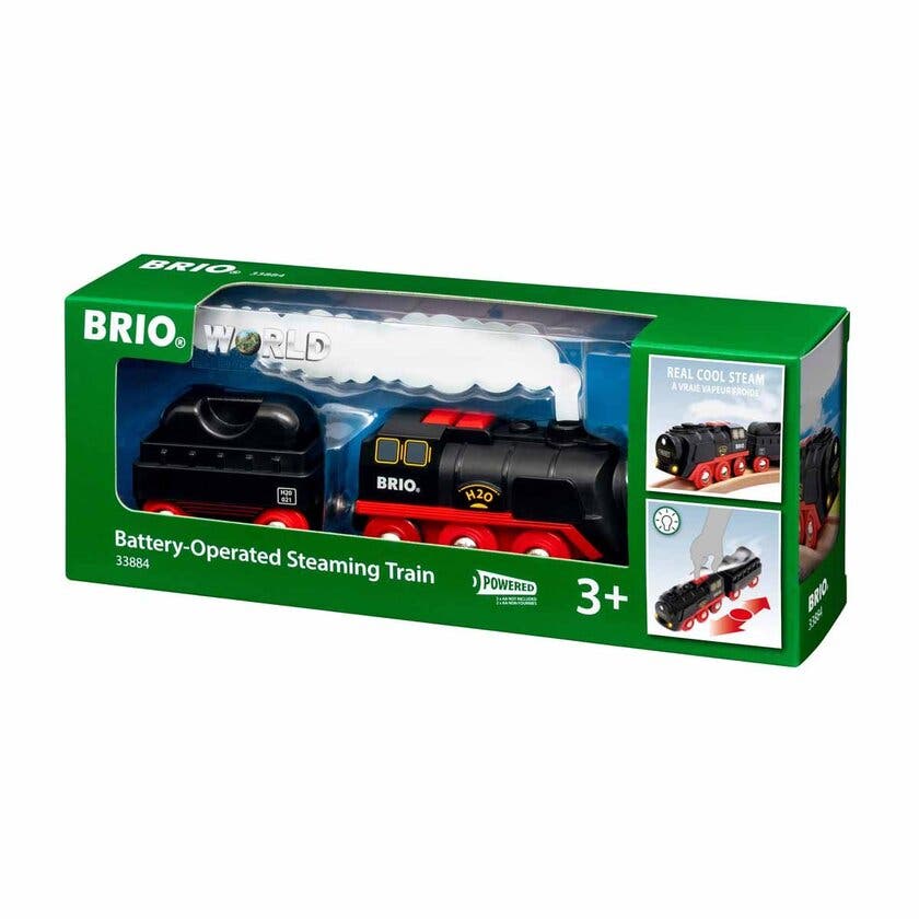 BRIO 33884, Dampdrevet Batteridrevet damptog