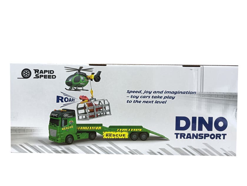 Rapid Speed Dinosaur-lastbil med lys og lyd
