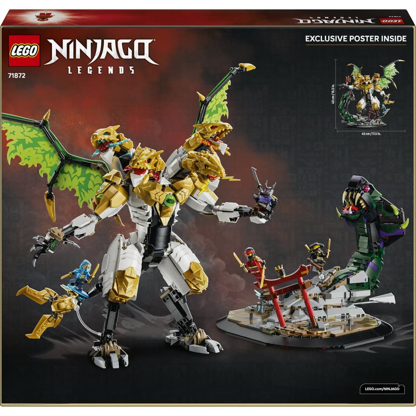 LEGO® NINJAGO® Ultra-dragen i kamp, byggesett 71872