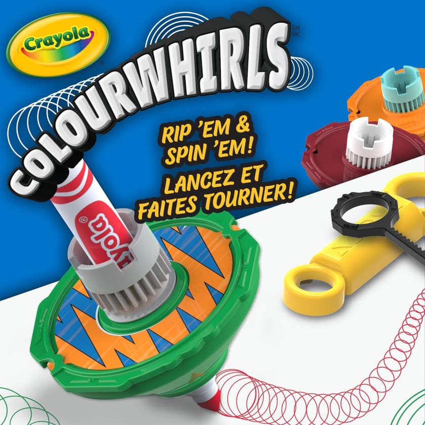 Crayola Colourwhirls Classic Snurre