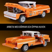 Mattel Brick Shop Hot Wheels Custom '62 Chevy Pickup konstruksjonsleke