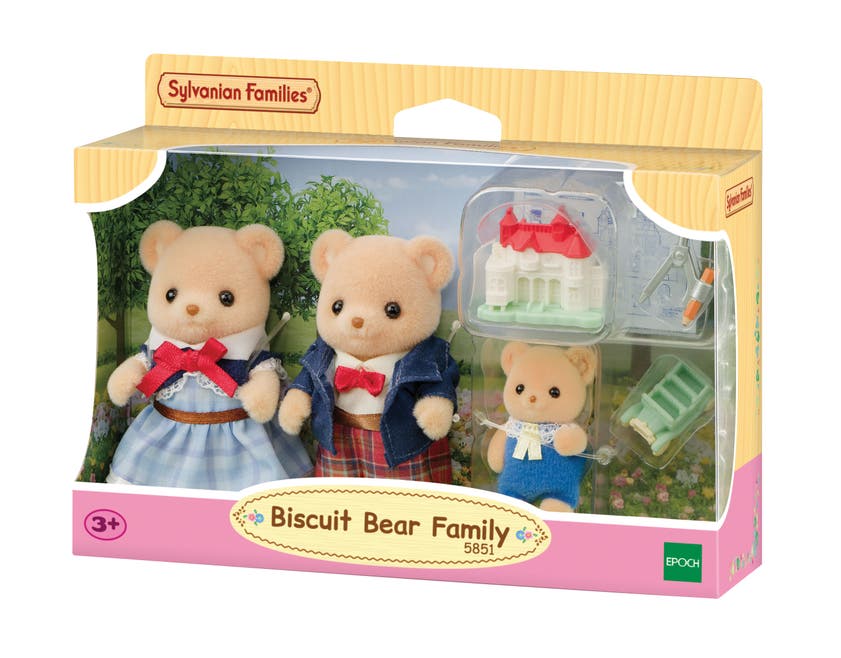 Sylvanian Families - Biscuit Bear Family