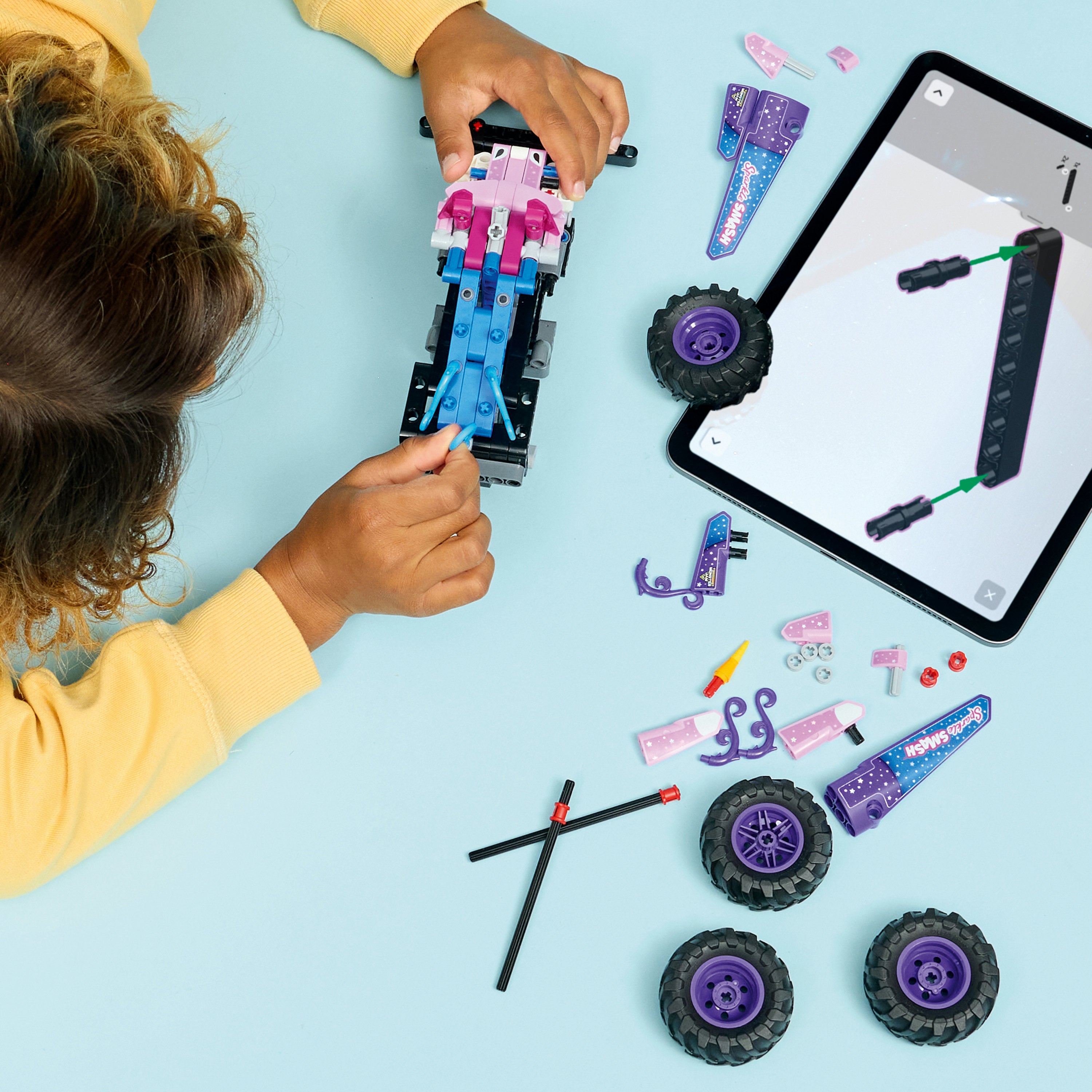 LEGO® Technic Monster Jam™ Sparkle Smash™ pullback 42220