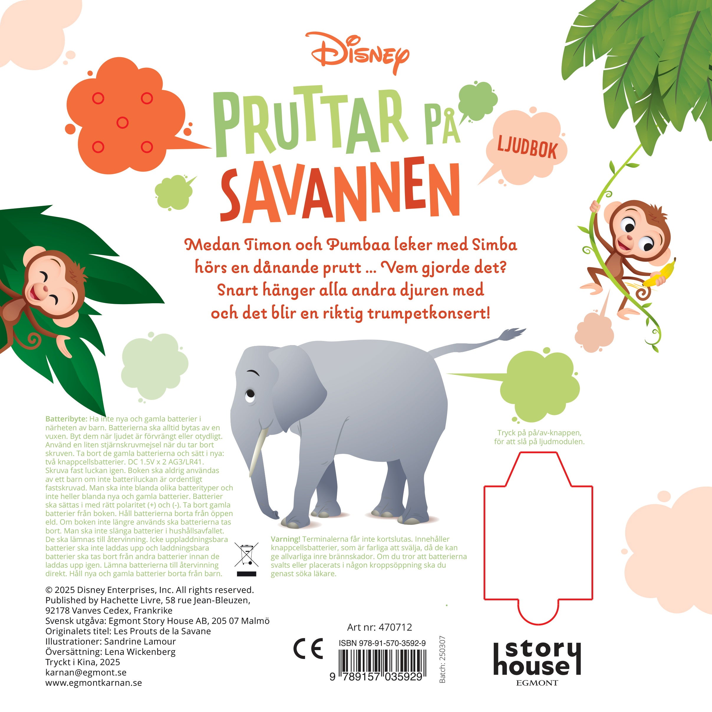 Prutt på savannen Lydbok