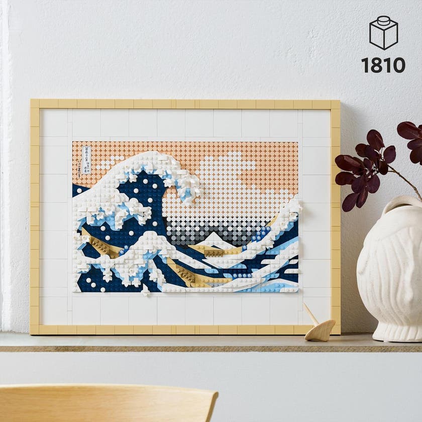 LEGO Art 31208, Hokusai – Under bølgen utenfor Kanagawa