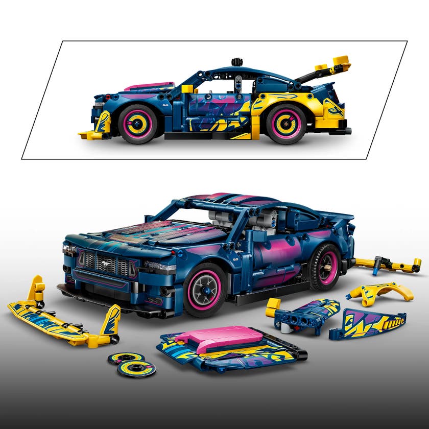 LEGO® Technic Tilpassningsverksted Ford Mustang GT-bil