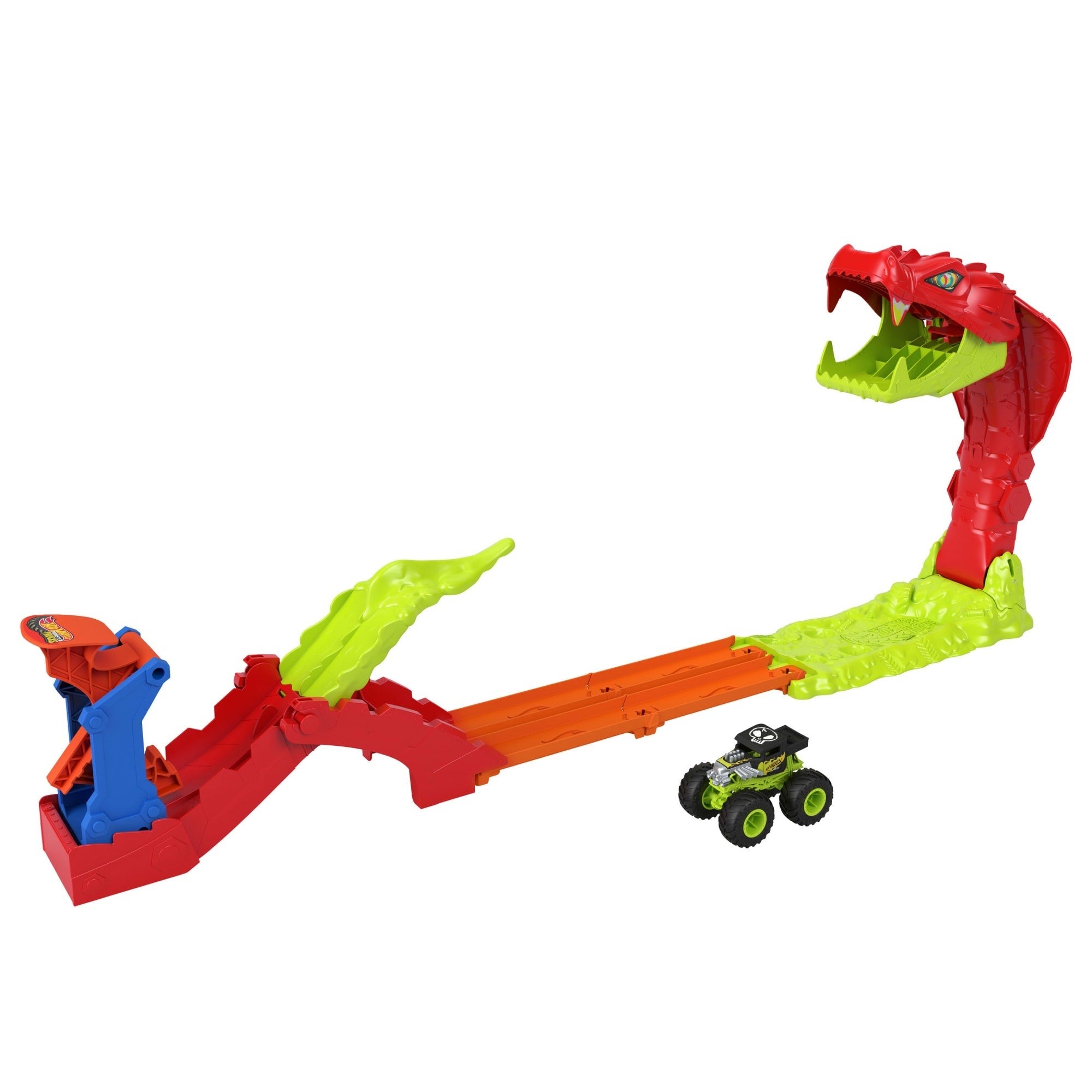 Hot Wheels Monster Trucks Snake Bite Slam Out 