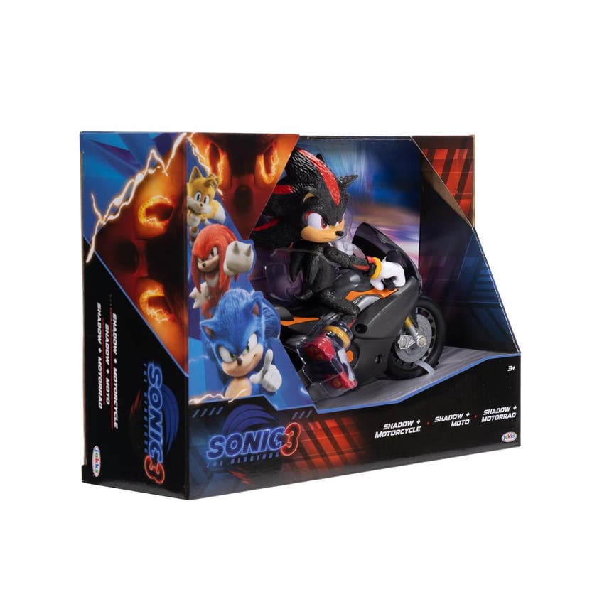 Sonic the Hedgehog 3: Shadow med Motorsykkel (13 cm)