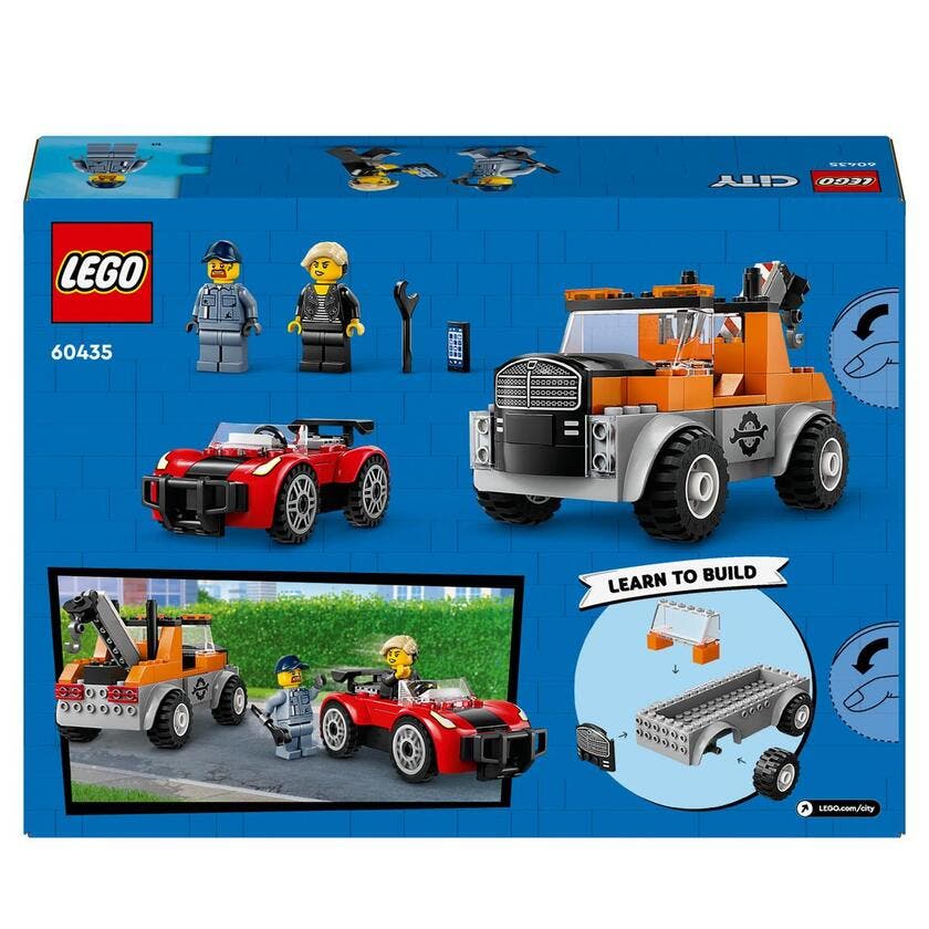 LEGO City 60435, Bergingsbil og sportsbilreparasjon