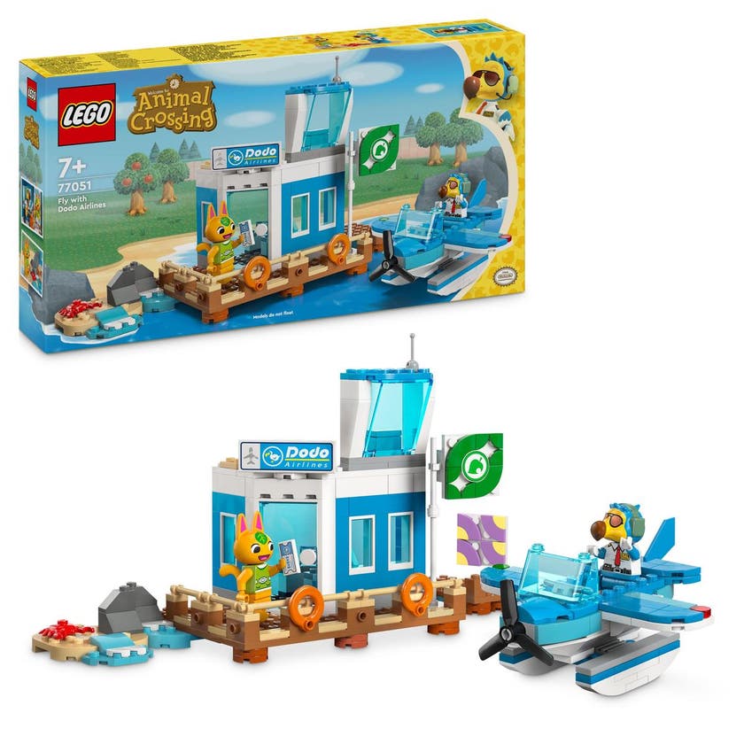 LEGO Animal Crossing 77051, Fly med Dodo Airlines