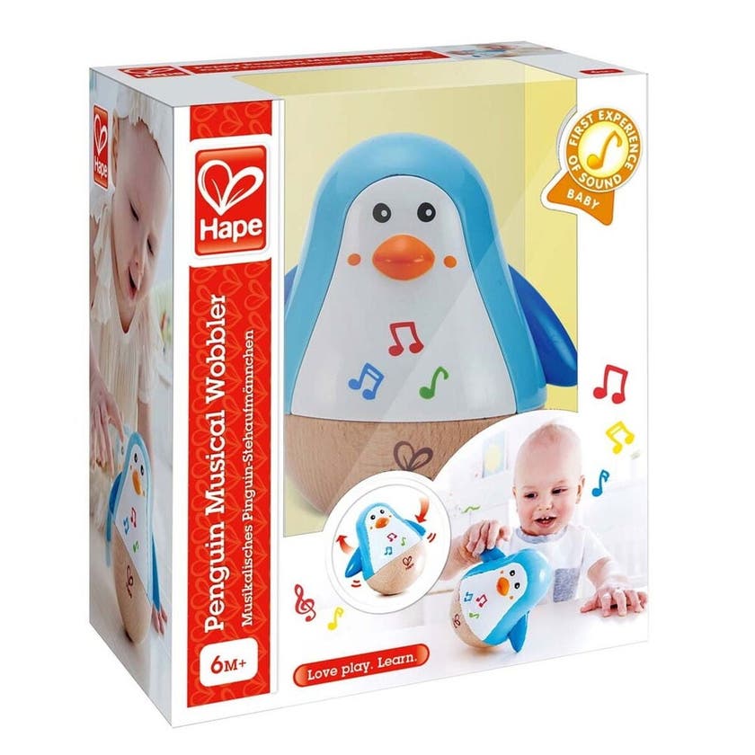 Hape Pingvin Musikalsk Vobbler