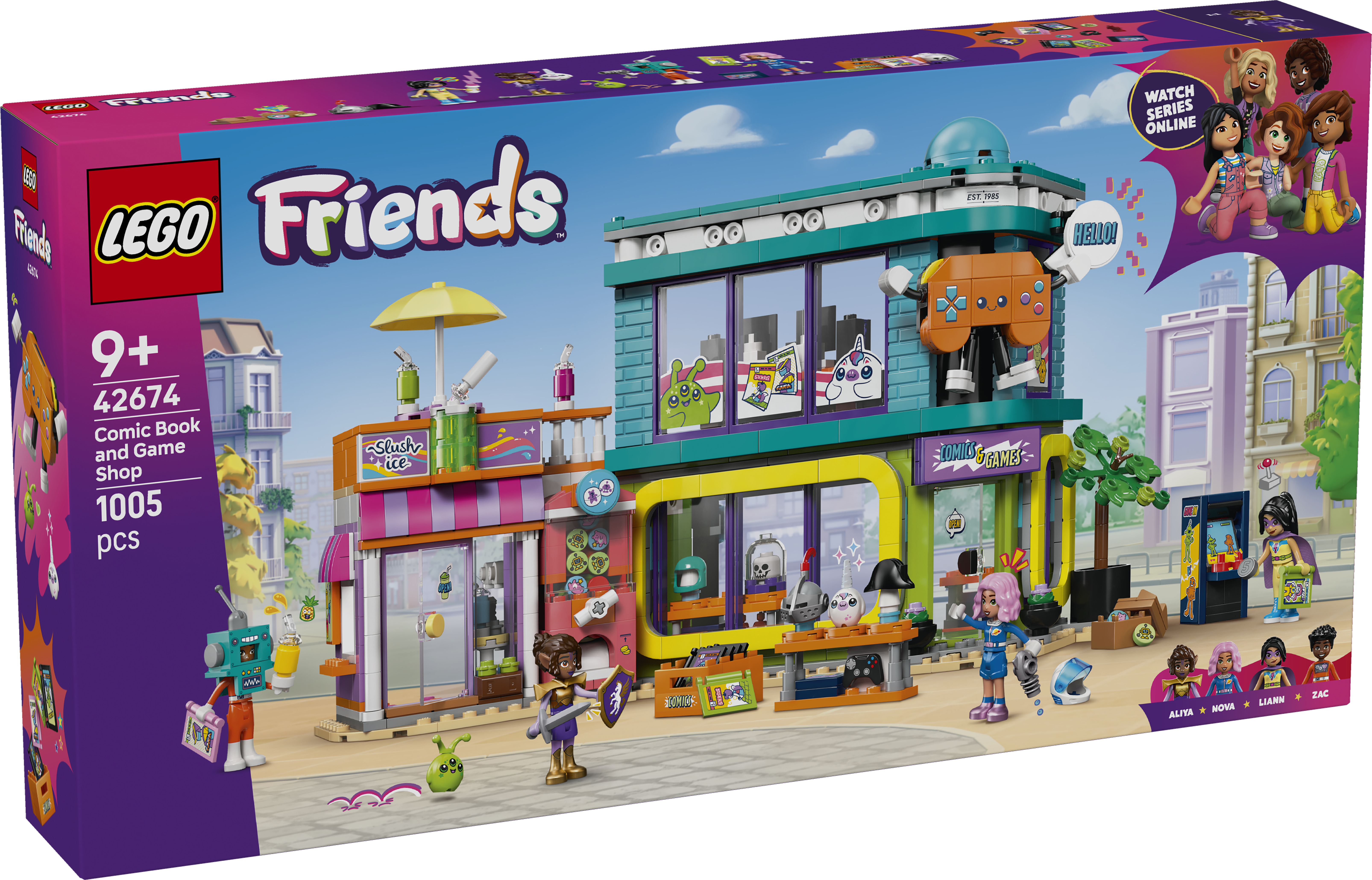 Spill- og tegneseriebutikk