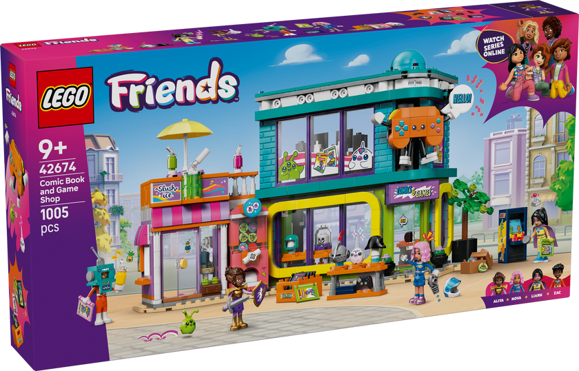 Spill- og tegneseriebutikk