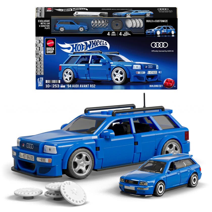 Mattel Brick Shop Speed Series Audi Avant RS2