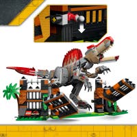 LEGO® Dinosaurflukt med spinosaurus 77982