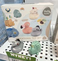 KID, Søte Små Badefigurer 9 Stk