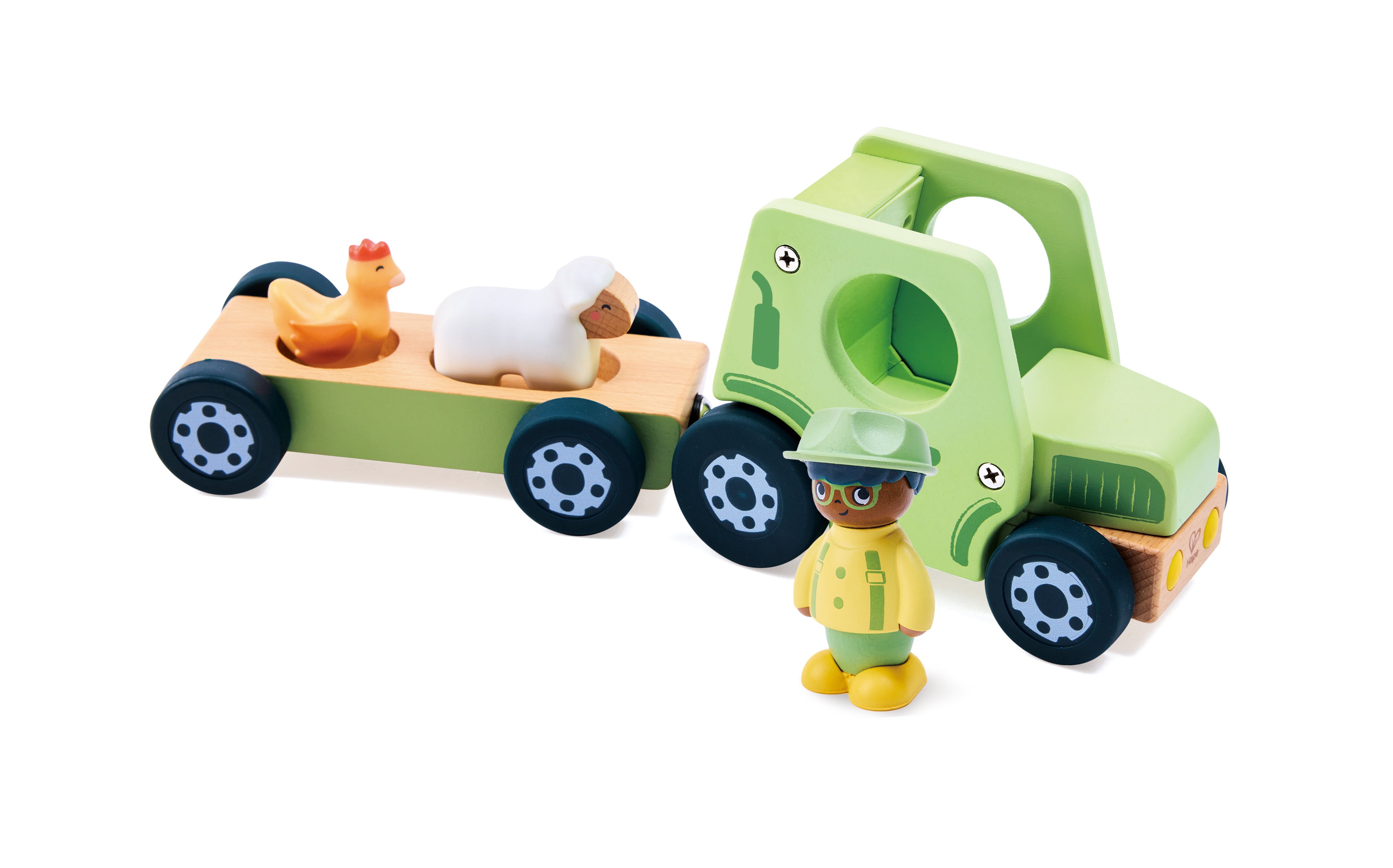 Hape The Rumbling Tractor With Sound
