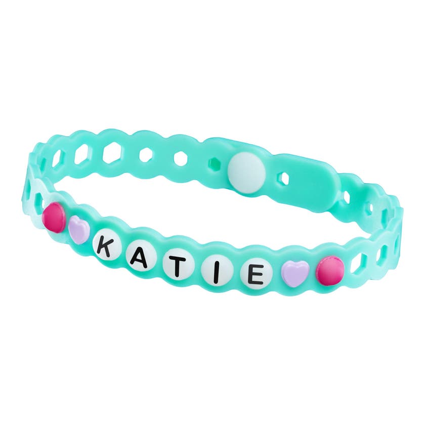 JELLY BANDS Armbånd – bringebær, tyggegummi og kirsebær