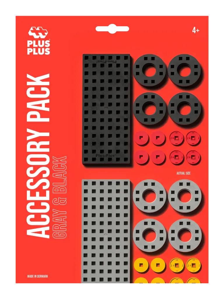 Plus-Plus - Accessory Pack / Gray & Black