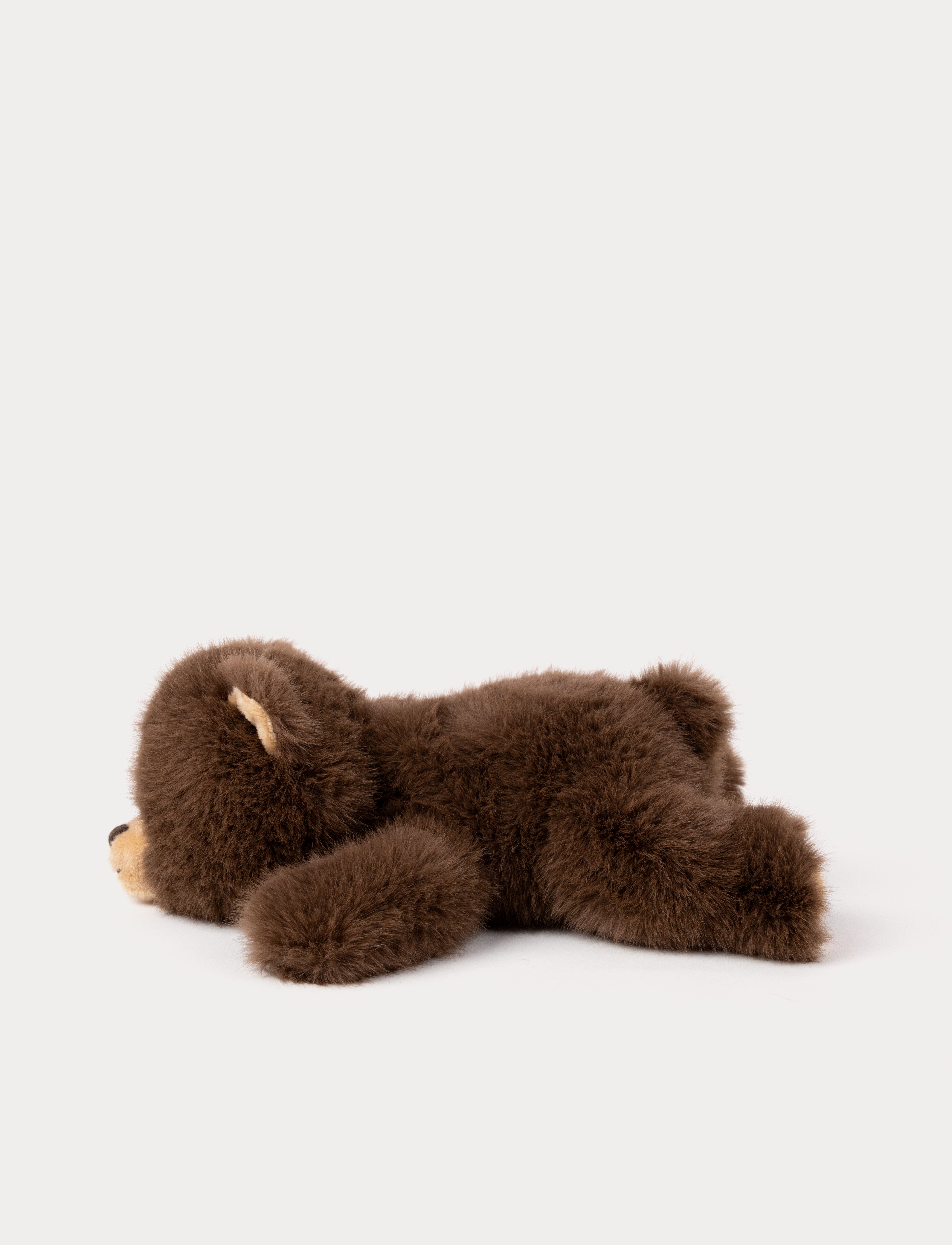 Teddykompaniet - Liggende Bjørn Brun