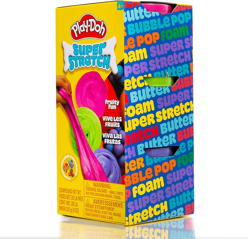 Play-Doh Super Stretch Fruity Fun 3 burker