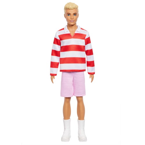 Barbie Ken Fashionista - Red and White Stripe
