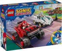 Silvers bil mot Knuckles' monstertruck