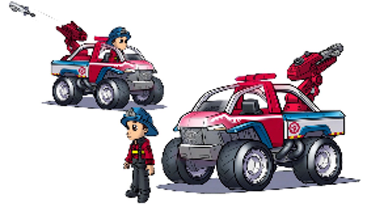 Paw Patrol Fire Rescue Vehicle - Ryder