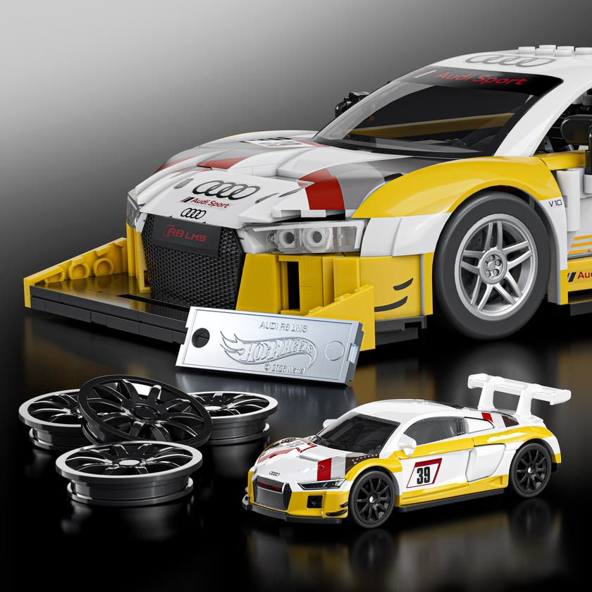 Hot Wheels Audi R8 LMS Byggesett