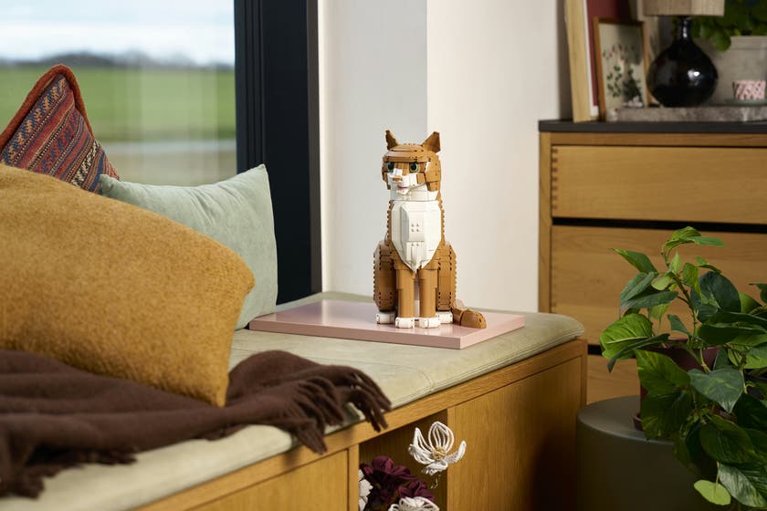 LEGO® Ideas Oransje katt, byggbar dyrefigur 21376