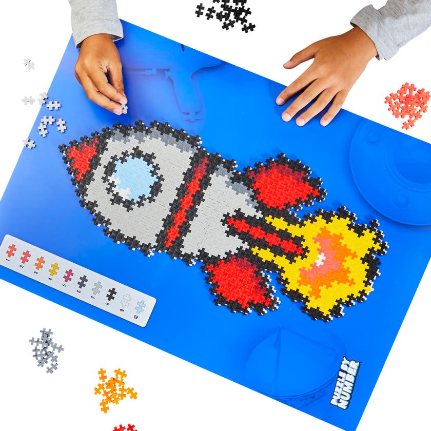 Plus-Plus - Puzzle By Number Rocket 500 pcs