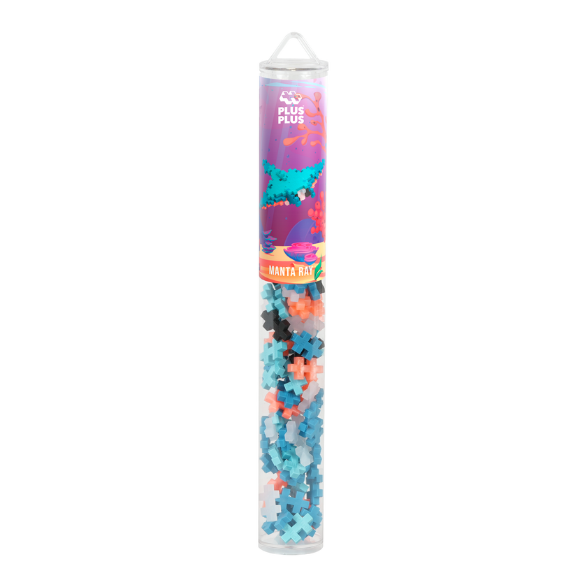 Plus-Plus - Manta Ray / 100 pcs Tube