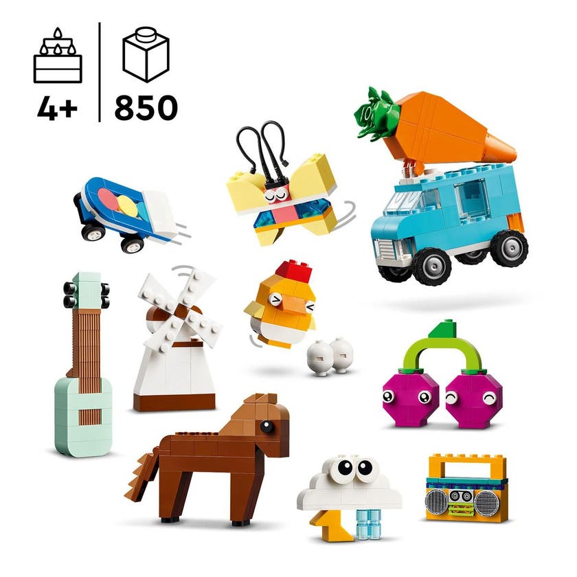 LEGO 11038, Kreativ klosseboks i klare farger