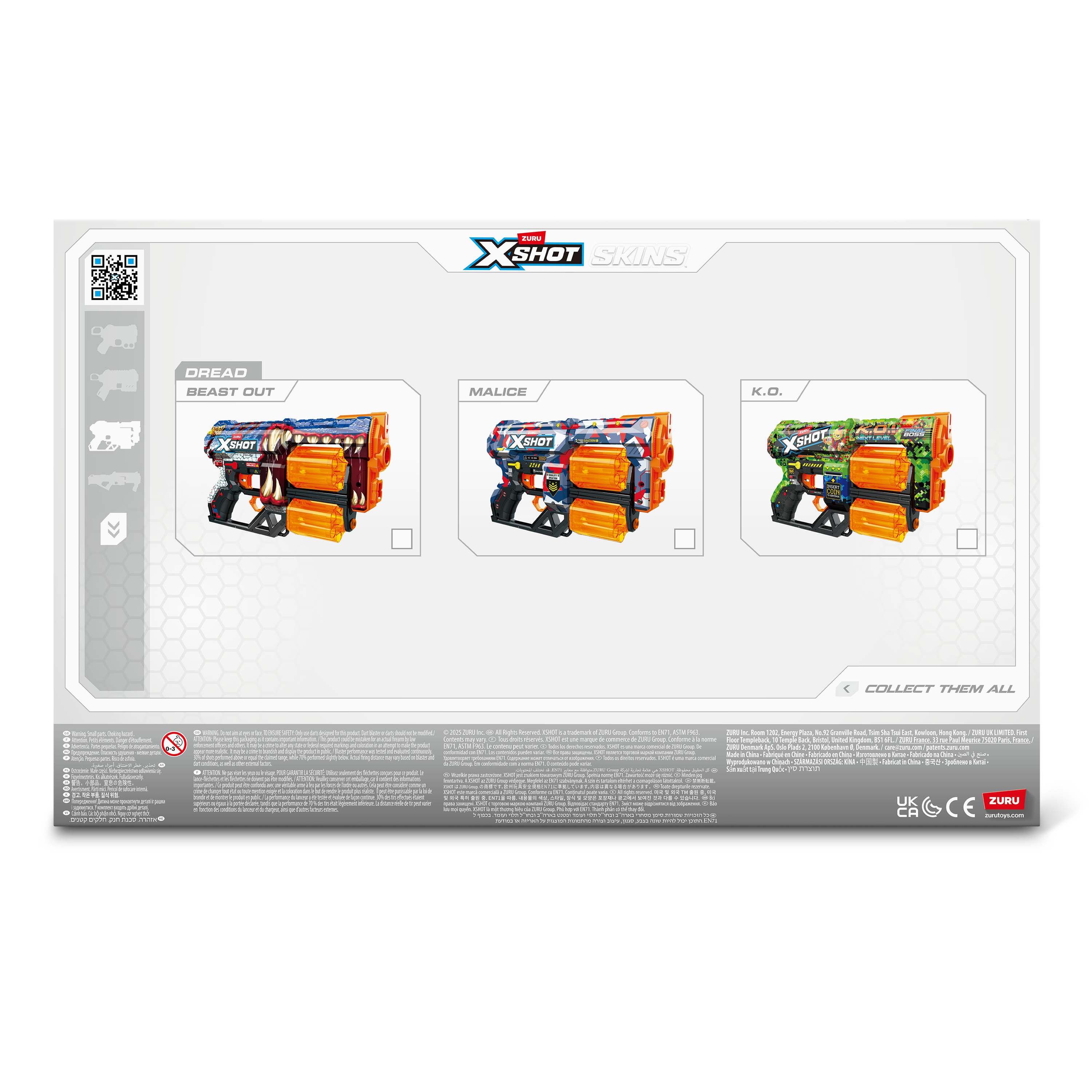 XSHOT Skins Dread