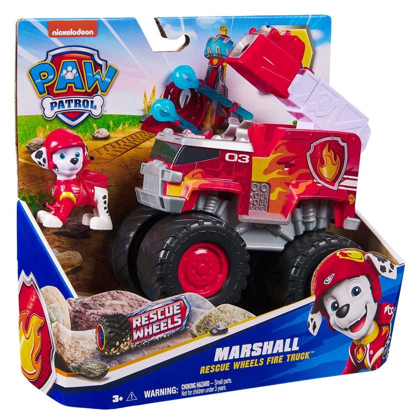Paw Patrol, Rescue Wheels-tema Kjøretøy - Marshall