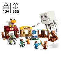 LEGO Minecraft 21273, The Ghast Balloon Village Attack