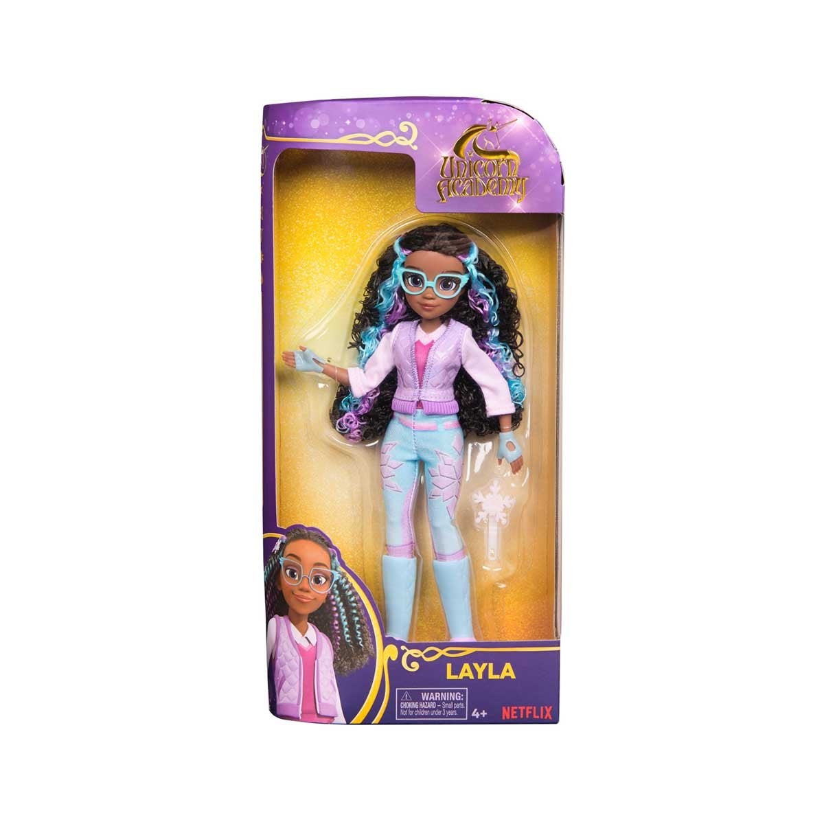 Unicorn Academy Motedukke 24 cm, Layla