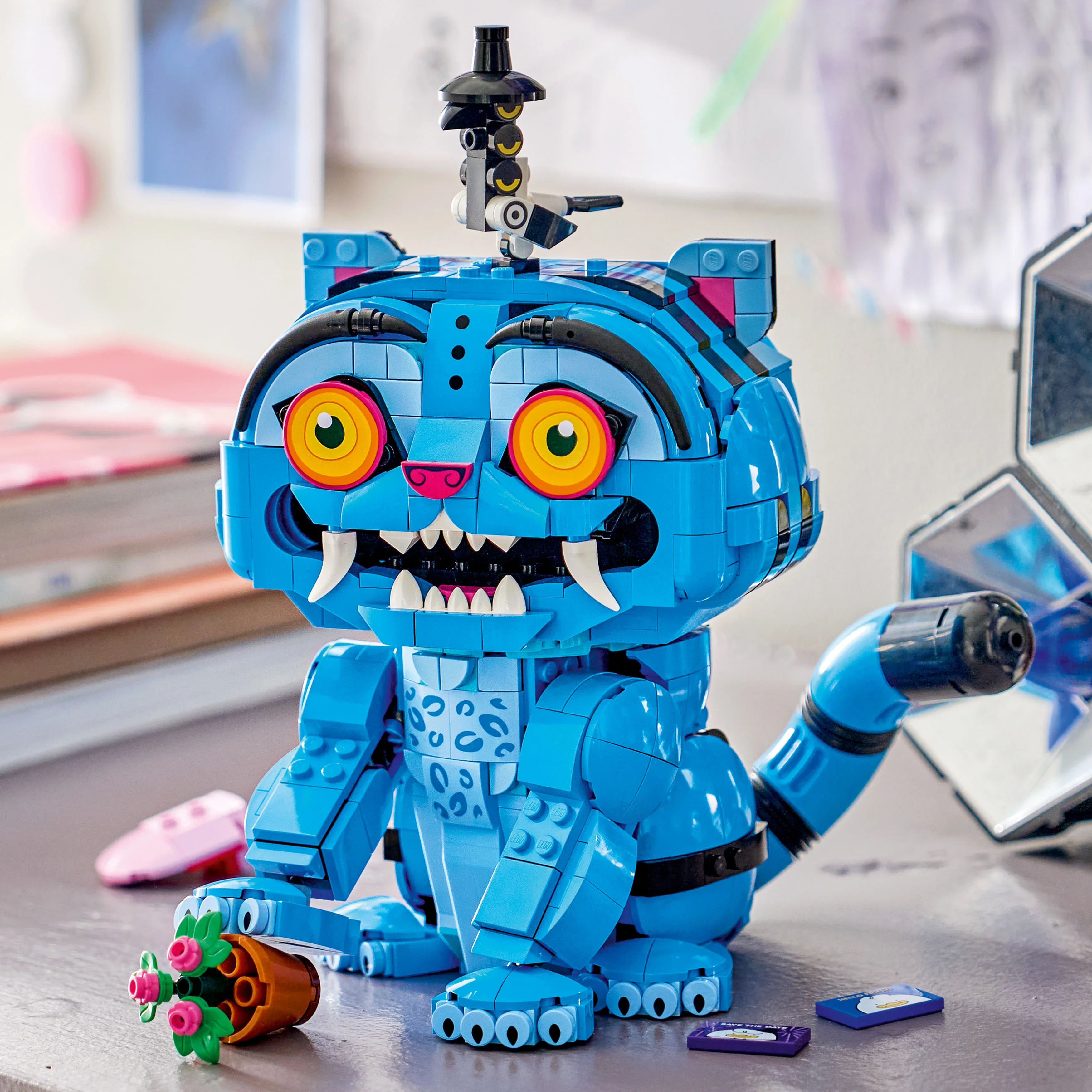 LEGO® Tigern Derpy og fuglen Sussie 72537