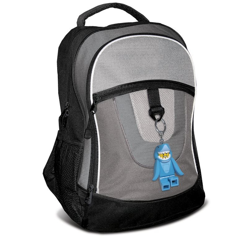 LEGO ICONIC, SHARK SUIT GUY Nøkkelring med LED-lys