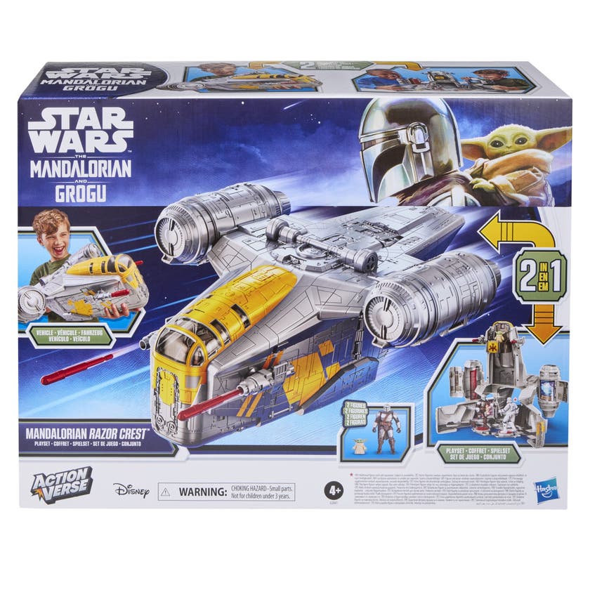 Star Wars ActionVerse Mandalorian Razor Crest Spellsett