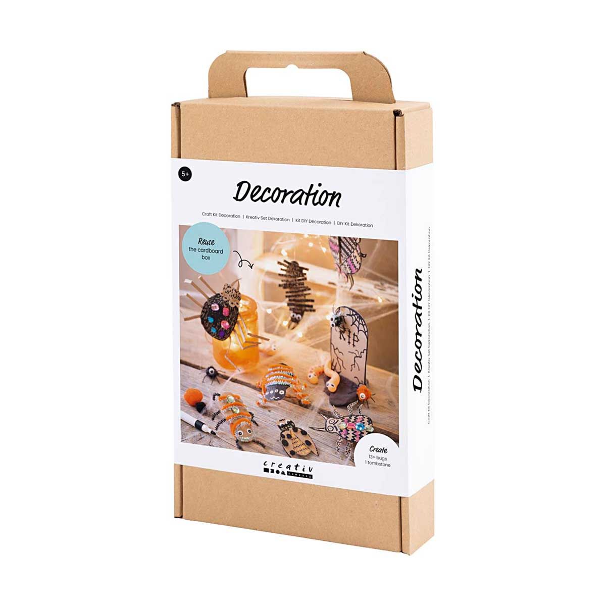 DIY-set dekorasjon, blandede farger, 1 stk.