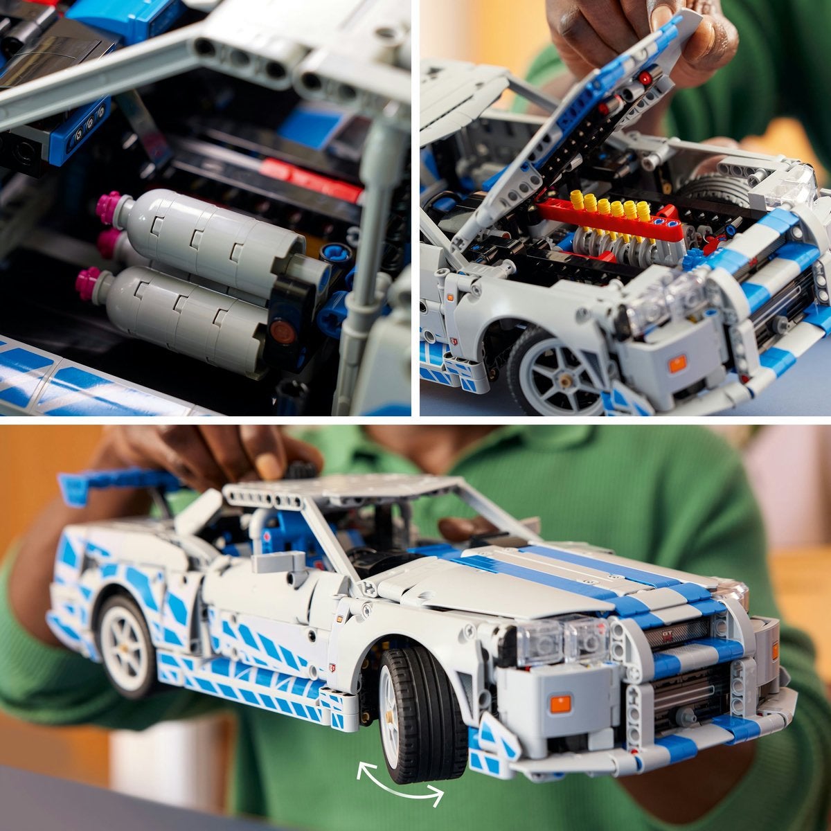 LEGO Technic 42210, 2 Fast 2 Furious Nissan Skyline GT-R (R34) bil