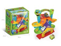 KID - Racingbane med 2 biler