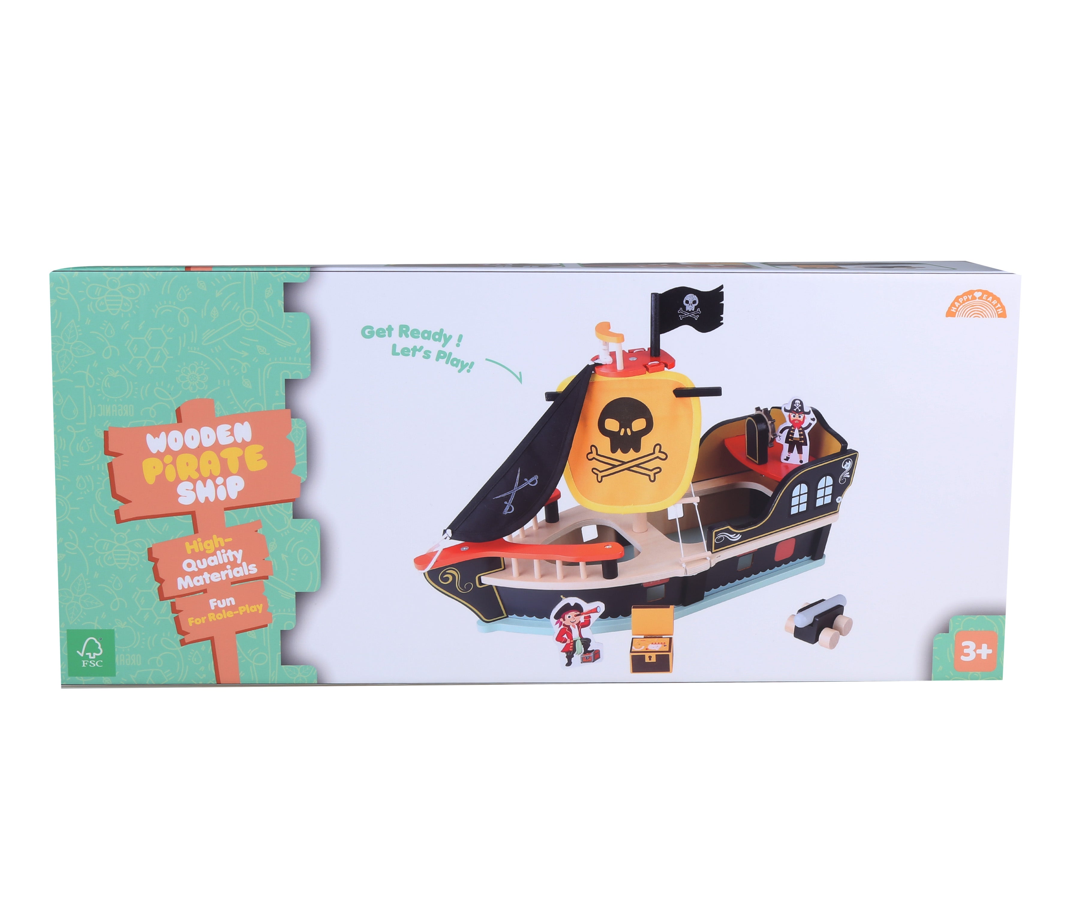 NAP Piratskip treleke for barn